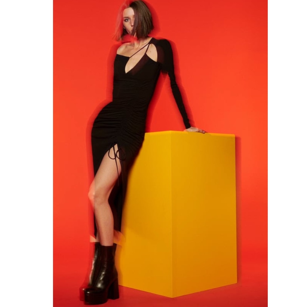 Black Zara dress nwt